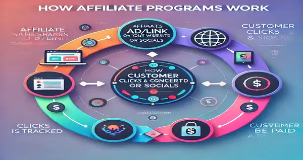 How affiliate marketing works