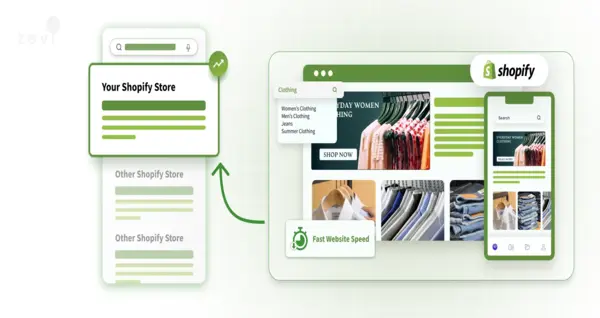 shopify website