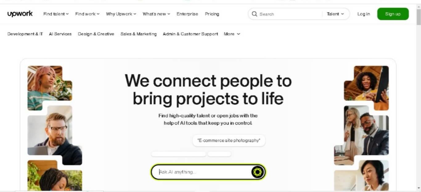 upwork login